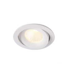 13W IP Rated Dimmable Gimbal Led Cob Downlight ALPHA Lighting Warm White Aluminum Alloy